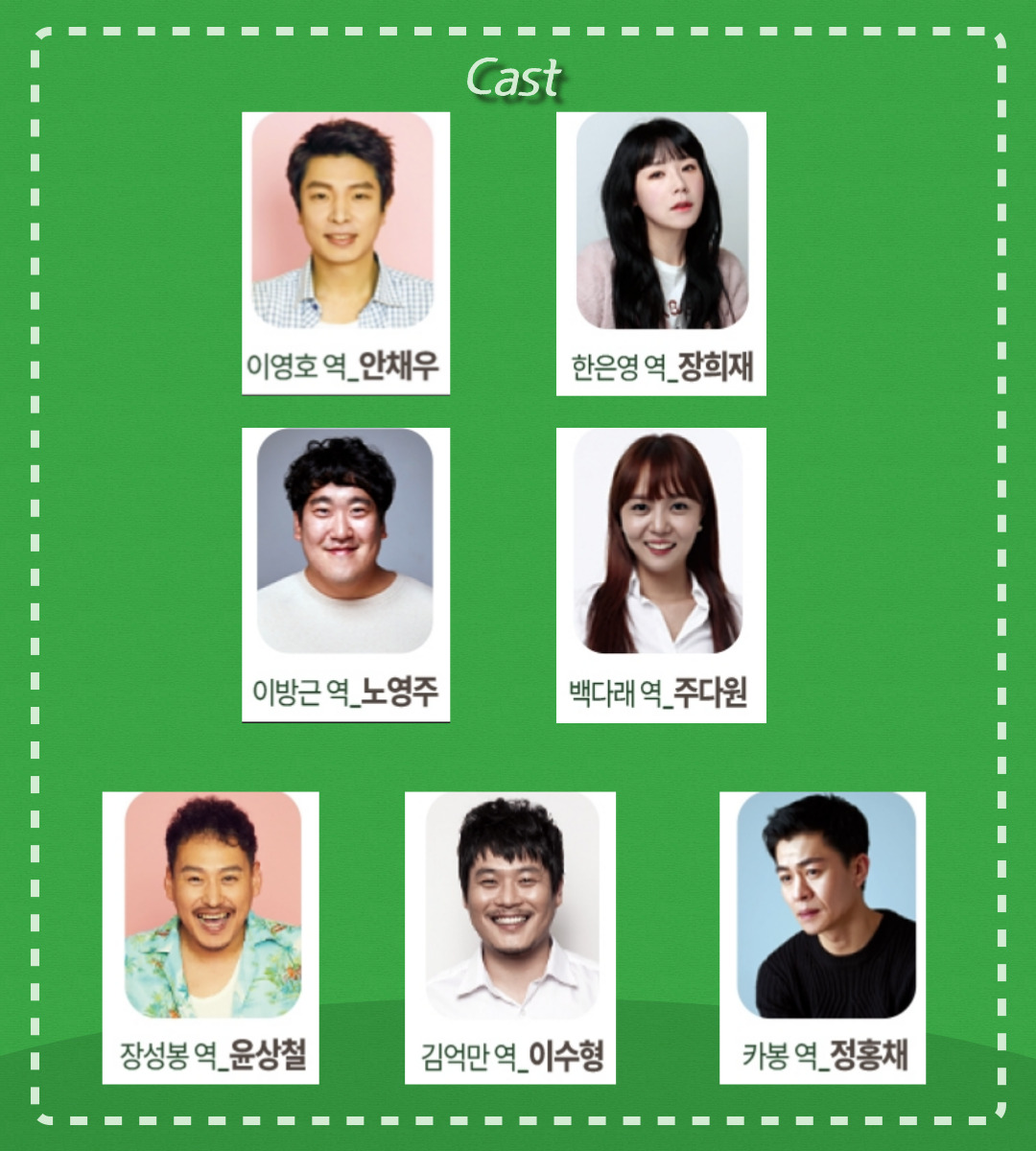 연극라이어 cast