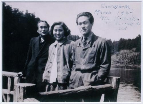 유학시절 친구들과 찍은 사진