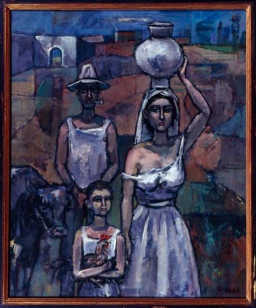 여인 있는 풍경