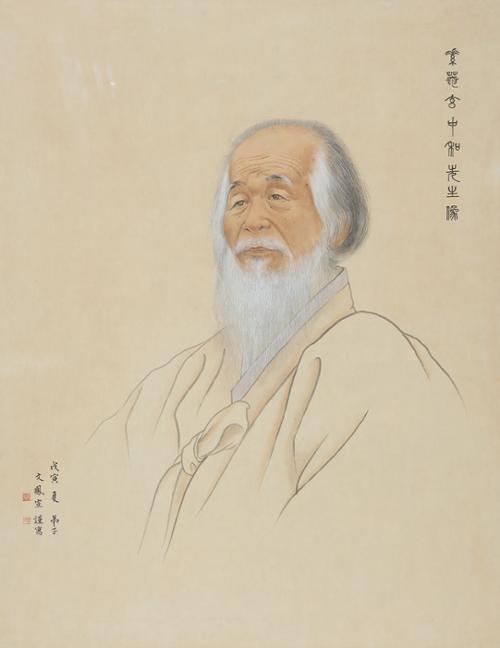 소암인물화 素菴 人物畵