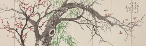 竹色淸梅色 죽색청매색