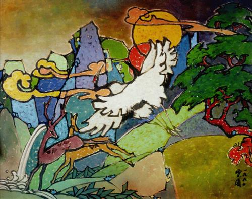 십장생도, 장생무극도